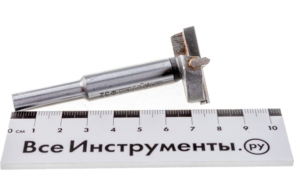 Сверло Форстнера по дереву (32х80 мм) СИБРТЕХ 704832 Сверло Форстнера по дереву (32х80 мм) СИБРТЕХ 704832