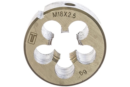 Плашка М18 х 2,5 мм СИБРТЕХ 77052