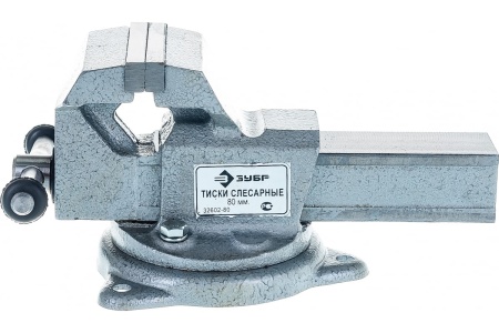 Слесарные тиски ЗУБР 80 мм 32602-80