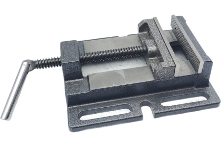 Станочные тиски TORNERI для сверлильных станков неповоротные L губок 125 мм, серия Q19A125 045778