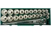 Набор торцевых дюймовых головок 27 предметов Jonnesway S04H6327S