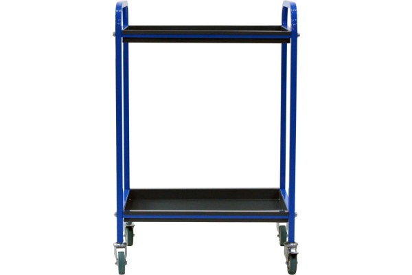 Тележка для инструментов Zatesov две полки, открытая TT-02-BLUE