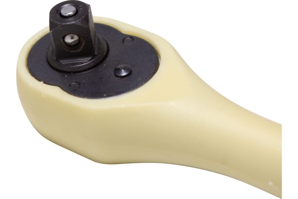 Реверсивная трещотка ROCKFORCE в облегченном корпусе, 3/8", длина 195 мм, 72 зуба RF-802372