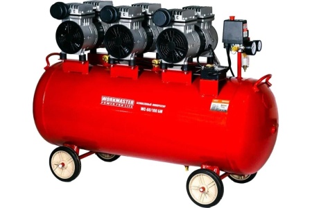 Воздушный безмасляный компрессор WorkMaster WC-60/100БМ