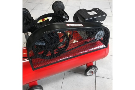 Поршневой компрессор Сорокин 8атм, 2,2кВт, 220В, 410л/мин, горизонтальный ресивер 100л 13.8