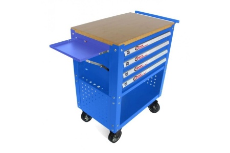 Инструментальная тележка FORCEKRAFT 4-полочная 19331 FK-1141374B