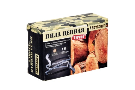 Цепная пила Турист (70/120 см) BOYSCOUT 61438