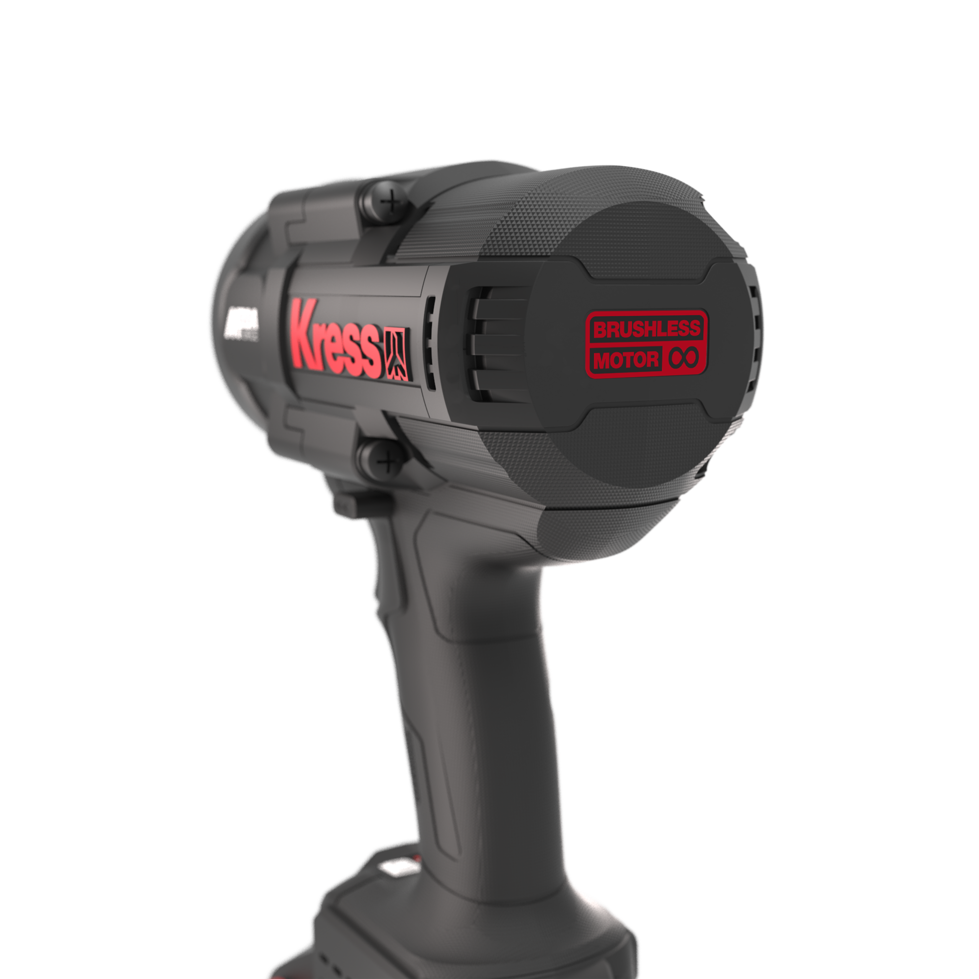 Гайковерт аккумуляторный бесщеточный KRESS KU35.91, 20В, 3/4", 1700 Нм, без АКБ и ЗУ, кейс