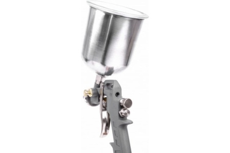 Пневматический краскопульт INTERTOOL HP, форсунка 1.5 мм, бачок 600мл PT-0205