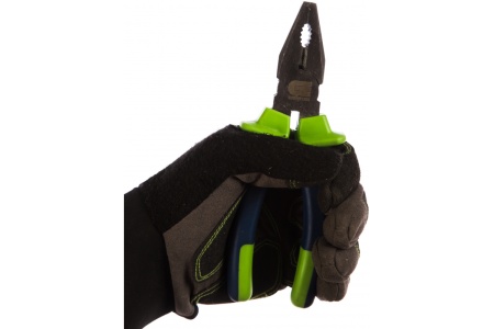 Комбинированные плоскогубцы СИБРТЕХ 180 мм, двухкомпонентные рукоятки 17051