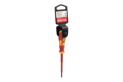 Отвертка EKF Master PH0x75 мм 1000В Basic SQph-0-75-mas-in