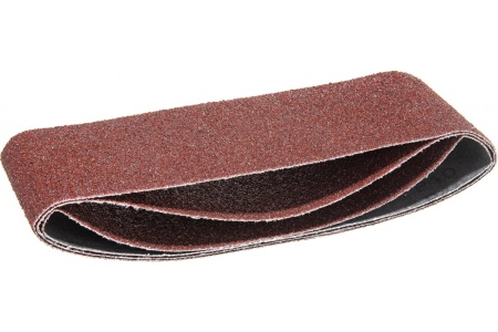 Лента абразивная бесконечная (3 шт; 75x457 мм; P 40) MATRIX 74275