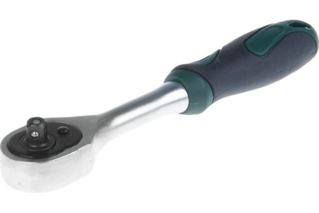 Вороток с трещоткой TUNDRA квадрат 1/4", 72 зуба, CrV 1799952