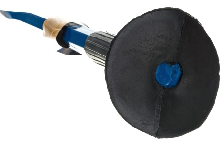 Зубило ТУНДРА плоское арматурная сталь, резиновая рукоятка, 250 х 25 мм 1123543