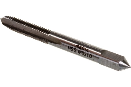 Ручной метчик М6 х 1,0 мм MATRIX 76675