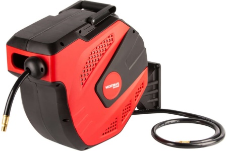 Шланг пневматический армированный PVC на катушке (15+1 м; 1/4; 20 бар) WIEDERKRAFT WDK-85250