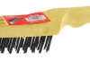 Проволочная стальная щетка, 4 ряда STAYER MASTER 35015-4