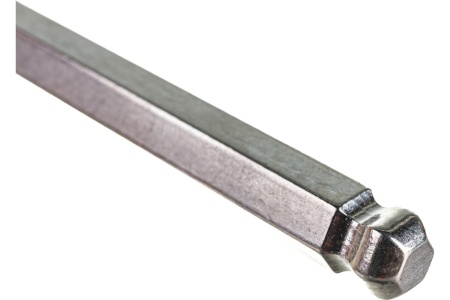 Шестигранный ключ хром, длинный с шариком 8,0 мм, 195х35 мм BONDHUS 17072