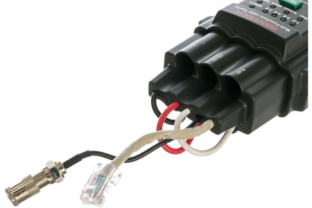 Цифровой тестер сетевых кабелей Mastech MS6813 13-1221