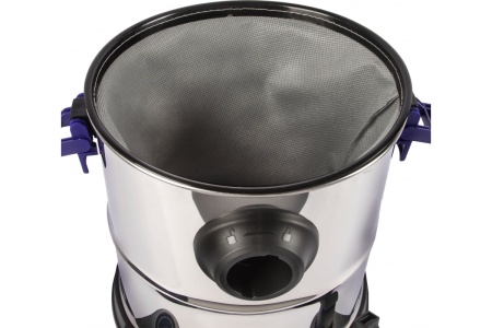 Пылесос строительный Пульсар ПС 251 1400 Вт, 25л, розетка до 2000 Вт, шланг 1,5м 907-422