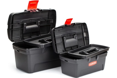 Набор ящиков для инструментов CURVER 13 + 16 HEROBOX BASIC 02897-888-00