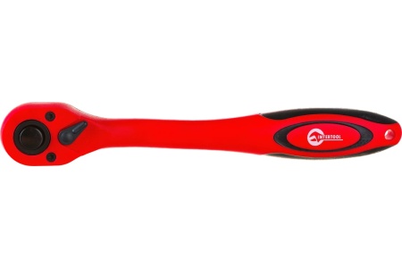 Рукоятка с храповым механизмом INTERTOOL на 72 зуба 1/2 изогнутая Cr-v, Professional HT-2109