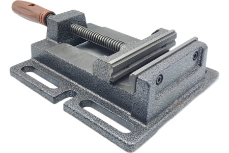 Станочные тиски TORNERI для сверлильных станков неповоротные L губок 125 мм, серия Q19125 045779