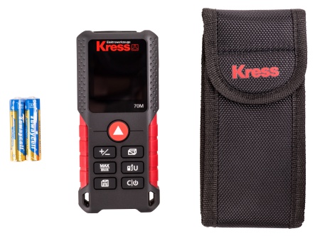 Лазерный дальномер KRESS KI201, 70 м