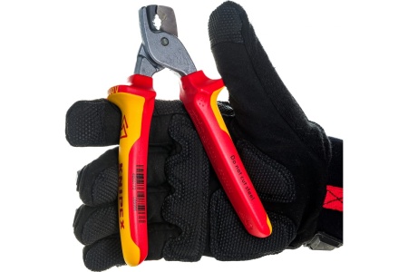 Кабелерез KNIPEX StepCut ступенчатый рез, кабель д. 15 мм, 50 кв.мм, L-160 мм, 1000V KN-9516160