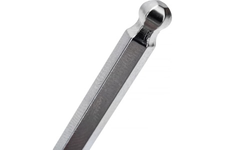 Г-образный 6-гранный экстра длинный ключ с шаром ROCKFORCE 5мм RF-76505XL