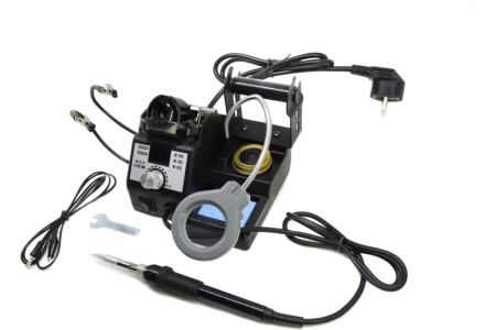 Паяльник W.E.P 926 LED-IV 60W с лупой и держателем плат М7752078