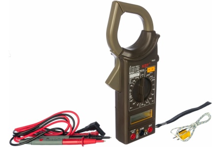 Токовые цифровые клещи КВТ M266C 70480