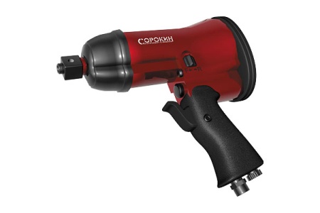 Пневматический гайковерт с набором головок Сорокин 2.64