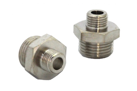 Переходник (20 шт; 1/4 папа - 1/4 папа) Elitech 0704.003604