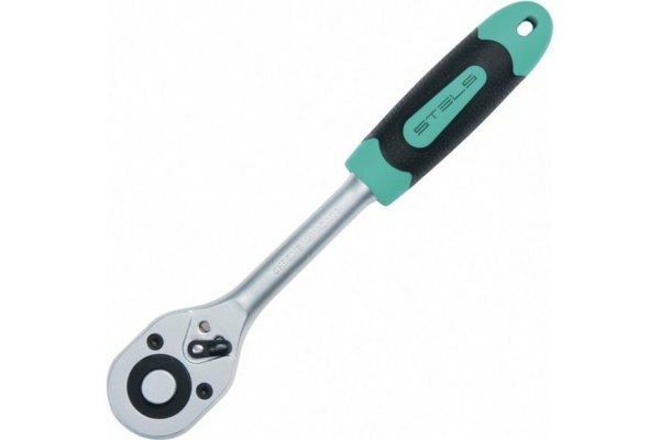 Ключ-трещотка 3/8", 72 зуба, с быстрым сбросом, CrV STELS 14026