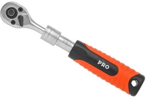 Трещотка STARTUL PRO 1/4", 72 зуба, 165-215 мм PRO-47014