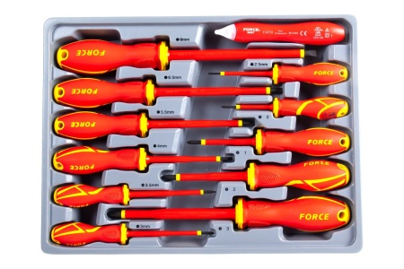 Пробник и отвёртки с диэлектрическим покрытием FORCE 2125N