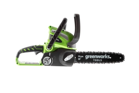 Цепная аккумуляторная пила GreenWorks G40CS30K6 20117UF