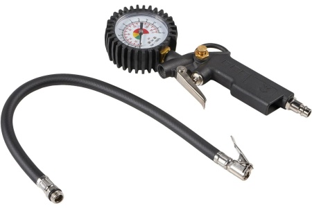 Пистолет для накачки шин с манометром Airline 12BAR ATBU003