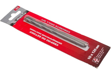 Сверло по бетону (10x120х75 мм) MATRIX 70860