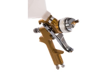 Пневматический краскопульт INTERTOOL, форсунка 1.5мм, бачок 600 мл, PT-0110