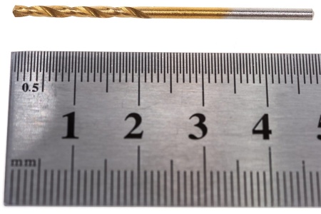 Сверло по металлу (2х49х23 мм; HSS Р4М3) MATRIX 717200