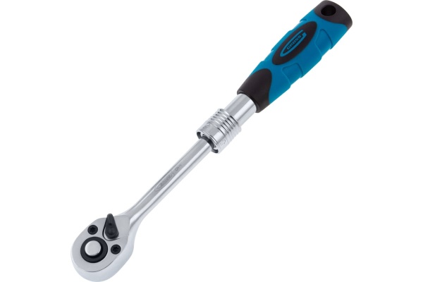 Телескопический трещоточный ключ 1/4" GROSS 14074