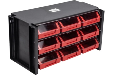 Составная полка 360x170x190мм, 9 выдвижных ячеек 100х170х50мм Tayg 309007