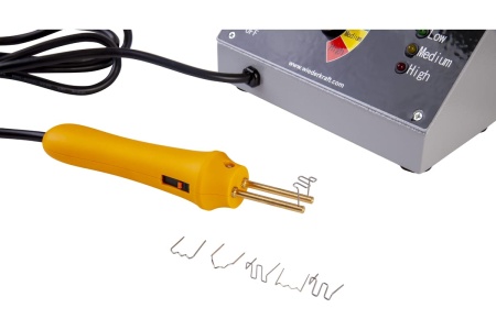 Аппарат для ремонта пластиковых деталей стальными скобами 220В WIEDERKRAFT WDK-65825