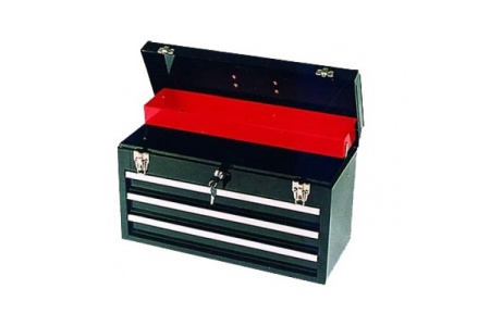Инструментальный ящик TORIN 3 выдвижные полки TBD133B-X
