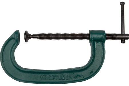 Струбцина KRAFTOOL Extrem G-100 G-образная 100х50 мм 32229-100