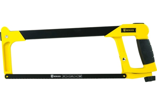 Ножовка по металлу Berger BG 300мм, биметаллическое полотно, 24TPI,BG1846
