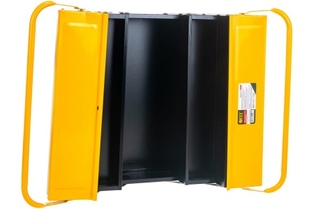 Ящик для инструмента (металлический, с 4-мя раздвижными отделениями, 420х200х200 мм) FIT IT 65679