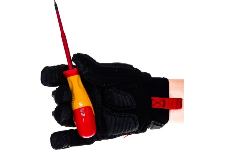 Диэлектрическая отвертка SL4х100мм, CrMo, до 1000В GROSS 12942